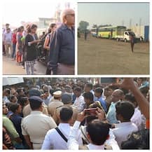 Maharashtra shutdown: Rail blockade in Palghar, Thane