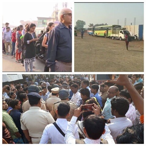 Maharashtra shutdown: Rail blockade in Palghar, Thane Maharashtra shutdown: Rail blockade in Palghar, Thane