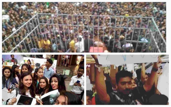 BIGG BOSS 11: OMG ! Shilpa Shinde, Hina Khan, Luv Tyagi and Vikas Gupta face a crazy fan-crowd ! BIGG BOSS 11: OMG ! Fans go crazy on seeing their FAVOURITE CONTESTANTS