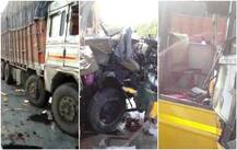 Indore: 5 school students, driver killed after school bus crashes into truck