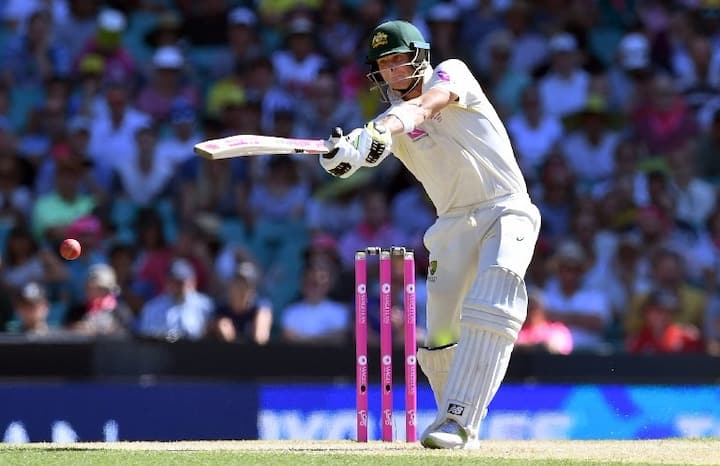 Australian captain Steve Smith once again looked quite comfortable with the bat as he went into the dressing room on 44 not out