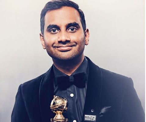 Aziz Ansari first man of Asian descent to win Globe for Best Actor Aziz Ansari becomes FIRST Asian origin actor to win GOLDEN GLOBE for BEST ACTOR