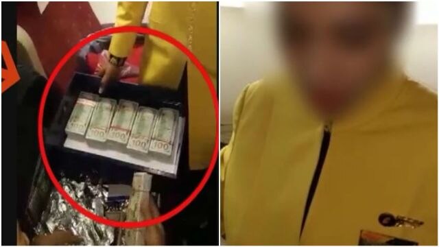 4.8 lakh dollars recovered from air hostess on board Delhi-Hong Kong flight at IGI airport Delhi: 4.8 lakh dollars recovered from air hostess on board Delhi-Hong Kong flight