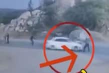 WATCH: Car Ran Over Cop At A Checkpoint In Banaskantha, Gujarat