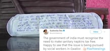 Gwalior students to send 1000 sanitary pads to PM Modi to make them GST free