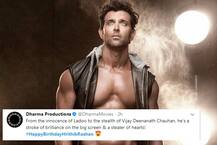 Twitter explodes with wishes on Hrithik Roshan\'s 44th birthday