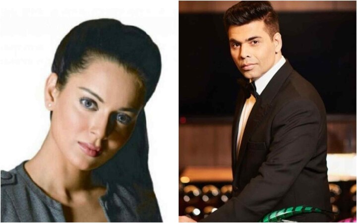 OMG ! Bollywood actress Kangana Ranaut and Karan Johar coming TOGETHER ! Kangana Ranaut and Karan Johar coming TOGETHER !