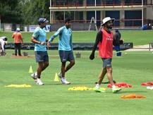 प्रैक्टिस सेशन में भी इंतजार करते दिखे रहाणे!