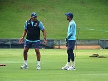 प्रैक्टिस सेशन में भी इंतजार करते दिखे रहाणे!