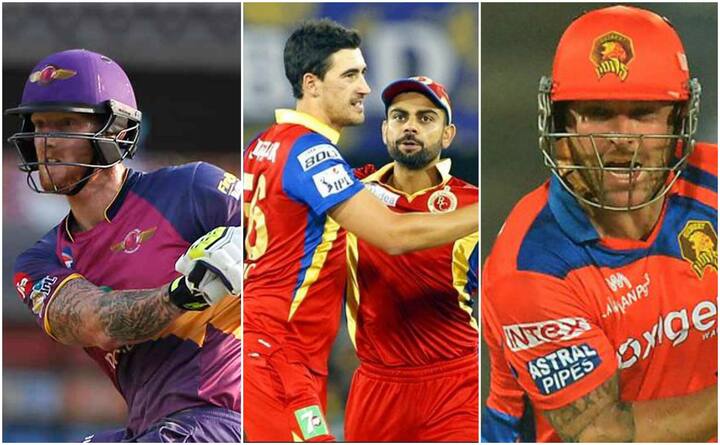 Foreign players with base price of 2 crore: Rashid Khan, Pat Cummins, James Faulkner, Josh Hazlewood, Mitchell Johnson, Chris Lynn, Glenn Maxwell, Marcus Stoinis, Mitchell Starc, Cameron White, Eoin Morgan, Liam Plunkett, Ben Stokes, David Willey, Chris Woakes, Corey Anderson, Brendon McCullum, Quinton de Kock, Colin Ingram, Angelo Mathews, Dwayne Bravo, Chris Gayle, Kieron Pollard.