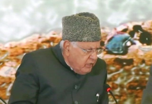 Referring to Pakistan, NC chief Farooq Abdullah says ‘neighbour has its own hates’ Referring to Pakistan, NC chief Farooq Abdullah says 'neighbour has its own hates'