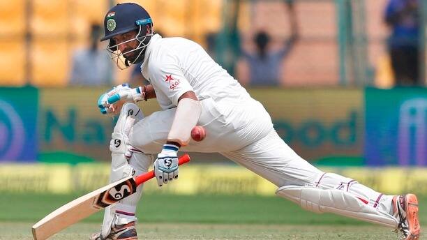 पुजारा पहली पारी में भी गोल्डन डक हुए थे और एक रन लेने की कोशिश में पहली गेंद पर ही रन-आउट होकर वापस पवेलियन लौट गए थे.