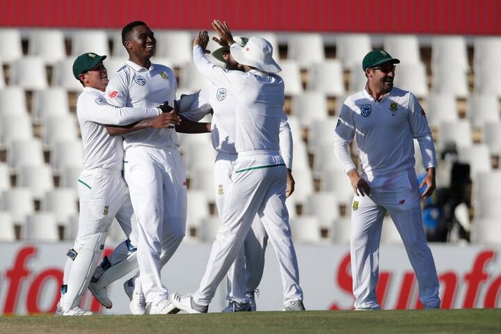 Debutant Lungi Ngidi, playing at his home ground took an impressive 6/39 in the second innings.