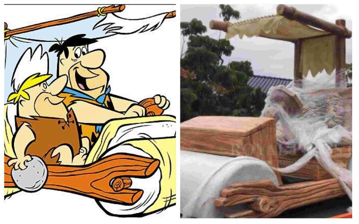 Malaysian sultan gets famous ‘Flintstones car’ as gift Malaysian sultan gets famous 'Flintstones car' as gift