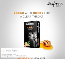 Manforce goes \'Desi\', announces new \'Adrak and Honey\' flavoured condoms