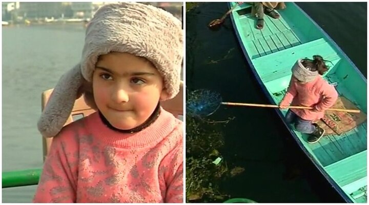 Meet five year old Jannat, who is on mission to clean Srinagar’s Dal lake Meet five year old Jannat, who is on mission to clean Srinagar's Dal lake