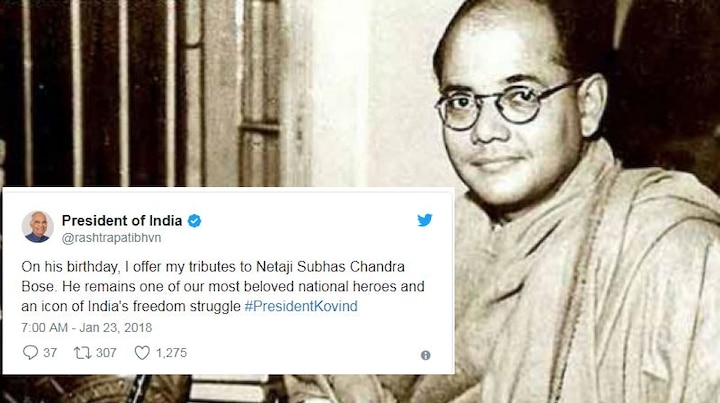 Twitter remembers Subhas Chandra Bose on his Birth anniversary, here are interesting facts about him Twitter remembers Subhas Chandra Bose on his birth anniversary, here are interesting facts about him