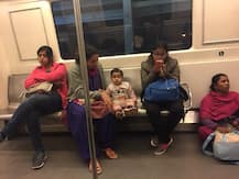 This Picture Of A Maid Sitting On Floor While Mother And Child Take Seats Has Divided Social Media