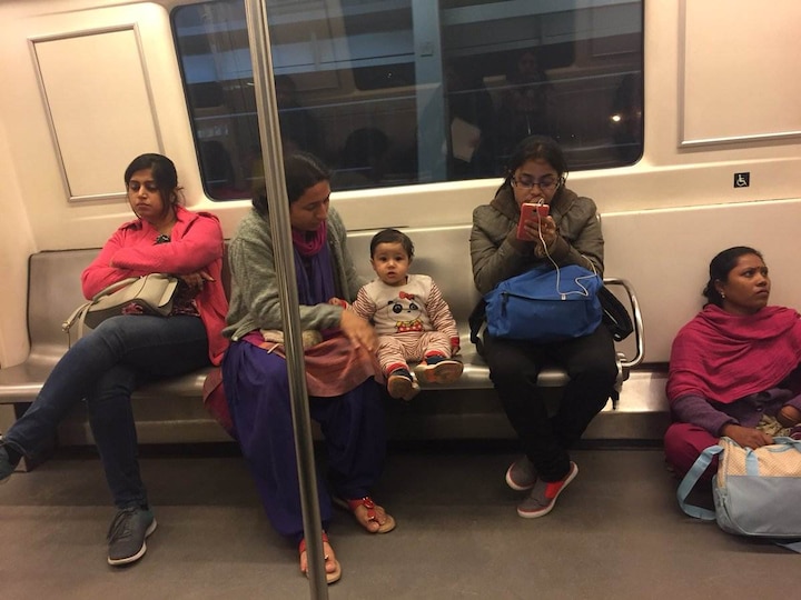This picture of a maid sitting on floor while mother and child take seats has divided social media This Picture Of A Maid Sitting On Floor While Mother And Child Take Seats Has Divided Social Media