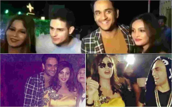 Bigg Boss 11 contestant Arshi Khan parties with Vikas Gupta and AKash Dadlani Shilpa Shinde and Hina Khan SKIP Arshi Khan's party