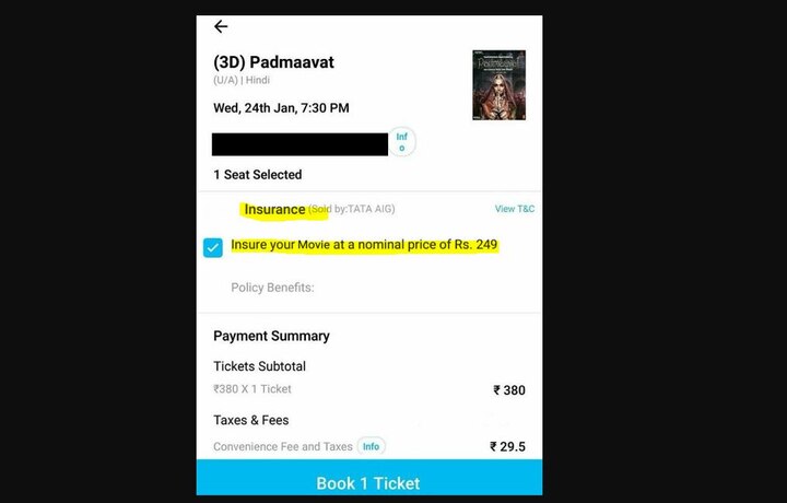 PayTM providing insurance for Bhansali’s Padmaavat PayTM providing insurance for Bhansali’s Padmaavat?