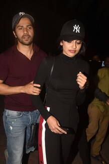 In Pics: Varun Dhawan gets PROTECTIVE for October co-star Banita Sandhu 