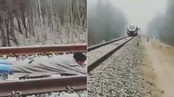 After Train Stunt Goes Viral, Kashmiri Youth Apologises For His Reckless Act After Train Stunt Goes Viral, Kashmiri Youth Apologises For His Reckless Act