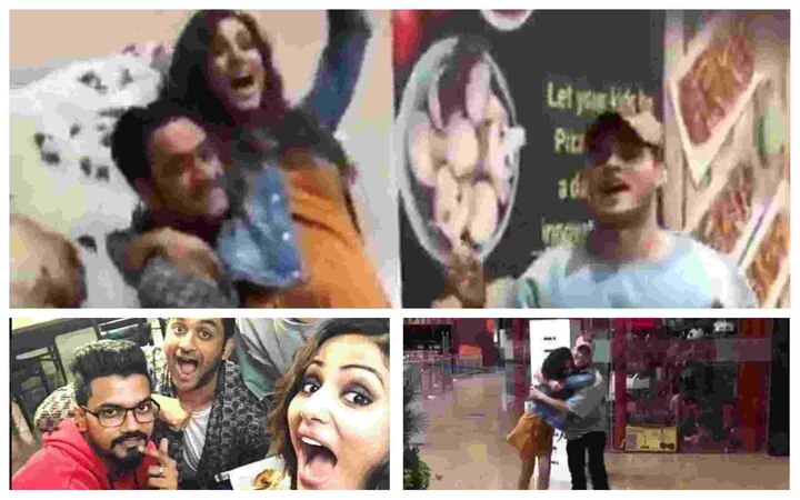 Bigg Boss 11 RUNNER-UP Hina Khan finally PARTIES with Vikas Gupta, Priyank Sharma and Rocky Jaiswal Bigg Boss 11 RUNNER-UP Hina Khan finally PARTIES with Vikas Gupta and Priyank Sharma