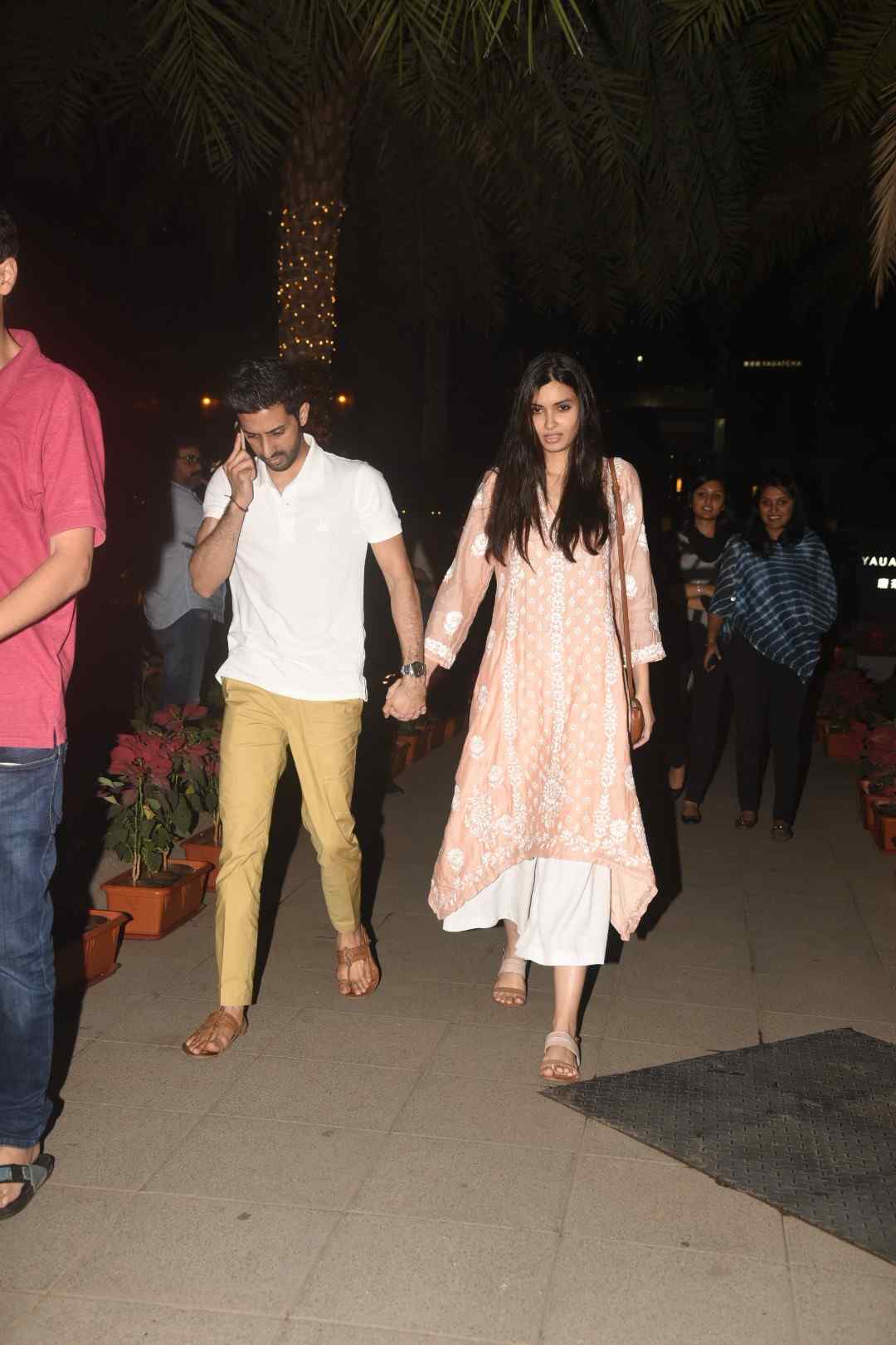 Bollywood actress Diana Penty spotted with rumoured boyfriend