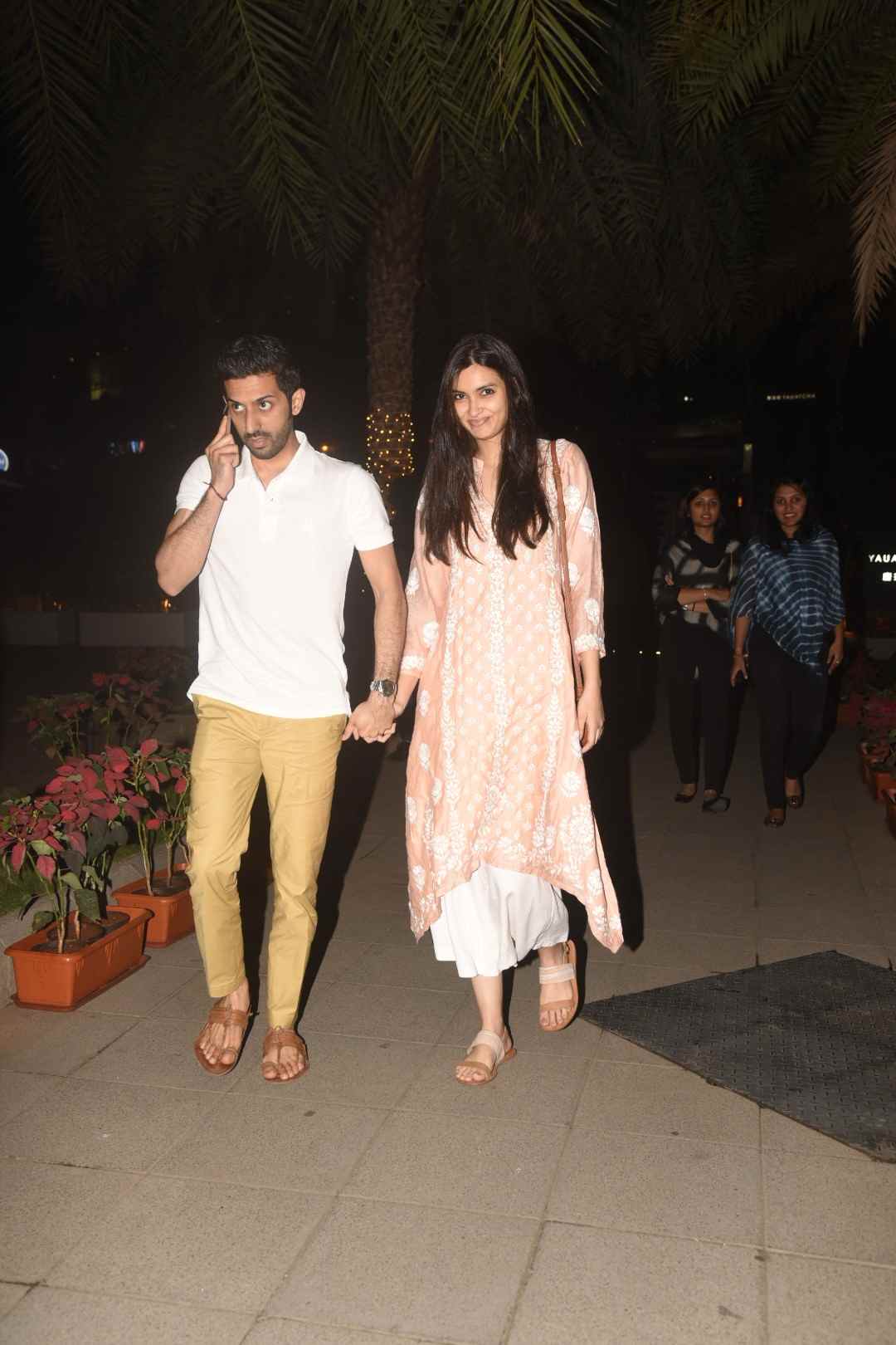 Bollywood actress Diana Penty spotted with rumoured boyfriend