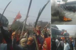 With the release of Padmaavat, protests erupt in different parts of the country