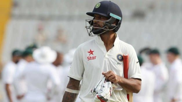 Shikhar Dhawan, who only featured in the first Test, scored 32 runs, averaging 16.00