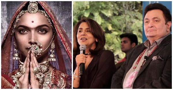 Neetu And Rishi Kapoor Send Flowers And Note To Deepika Padukone After Watching Padmaavat. See Pic Neetu And Rishi Kapoor Send Flowers And Note To Deepika Padukone After Watching Padmaavat. See Pic