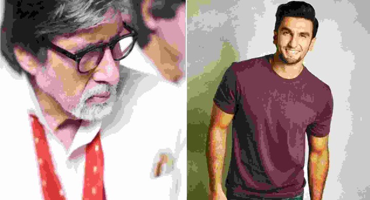 Bollywood actor Ranveer Singh gets first ‘award’ for ‘Padmaavat’ from Amitabh Bachchan Ranveer gets first 'award' for 'Padmaavat' from Big B