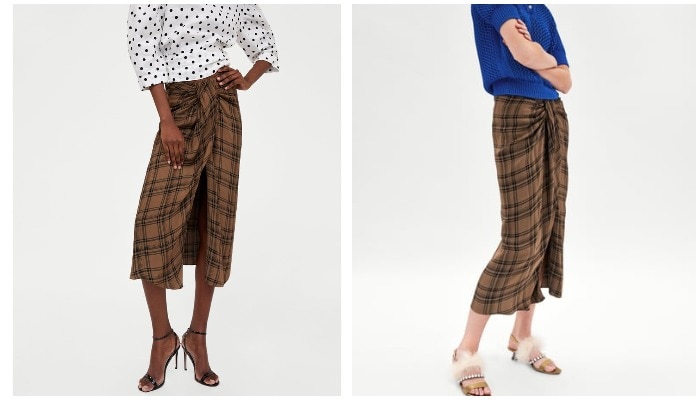 Calling It ‘Check Mini-Skirt’, Zara Is Selling ‘Lungis’ For Rs 6000! Zara Is Selling 'Lungis' For Rs 6000 And Calling It 'Check Mini-Skirt’! So Very Funny
