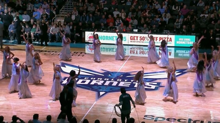 CHARLOT’Ghoomar’ song performed at a NBA match 'Ghoomar' song performed at a NBA match. This is worth a watch!