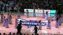 \'Ghoomar\' song performed at a NBA match. This is worth a watch!