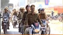 Kasganj violence: Police conduct bike rally to check law, order situation