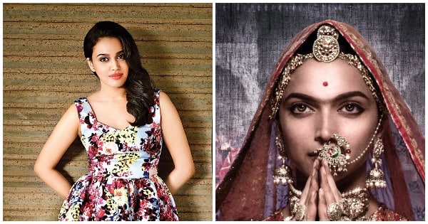 Just Wanted To Raise Questions, No Malice Behind Open Letter On Padmaavat; Says Swara Bhaskar Just Wanted To Raise Questions, No Malice Behind Open Letter On Padmaavat; Says Swara Bhaskar