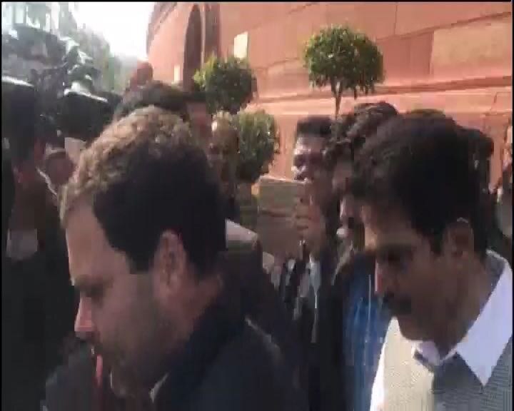 Rahul Gandhi does not answer questions on Budget BJP reacts Rahul Gandhi evades questions on Budget, BJP says 