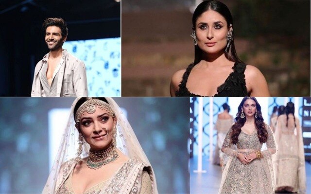 Lakme Fashion Week: Kareena Kapoor, Shilpa Shetty, Karan Grover, Kartik Aaryan, Malaika Arora, kangna Ranaut dazzle on ramp LAKME FASHION WEEK 2018: Kareena Kapoor STUNS as SHOW STOPPER !