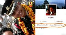 Martyred Capt. Kundu’s words on Facebook: \'Life should be big, not long\'