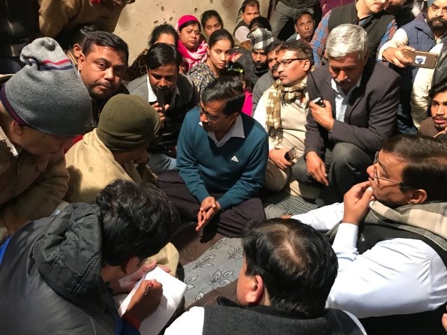 Delhi: Four days after Ankit Saxena’s ‘honour’ killing, CM Arvind Kejriwal visits his family Delhi: Four days after Ankit Saxena's 'honour' killing, CM Kejriwal visits his family