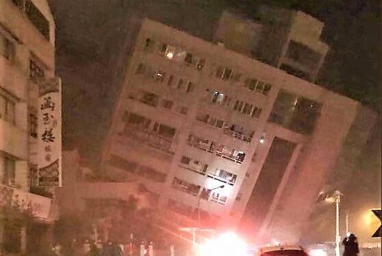 Taiwan hotel collapses after 6.4 magnitude earthquake Taiwan hotel collapses after 6.4 magnitude earthquake