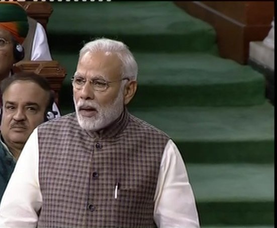 PM Modi to address both houses of Parliament; to respond to discussion over President Kovind’s speech PM Modi's 'bitter' jibes at Congress says 'You broke country into bits & pieces'
