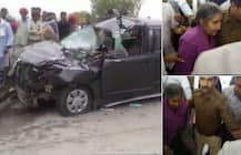 Rajasthan: Car in which PM Narendra Modi\'s wife Jashodaben was travelling met with an accident