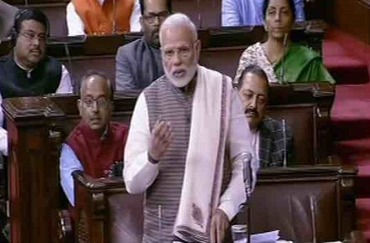 ‘Congress free India’ was Gandhi’s idea not Modi’s, says PM in Rajya Sabha 'Congress-free India' was Gandhiji's idea not Narendra Modi's, says PM in Rajya Sabha