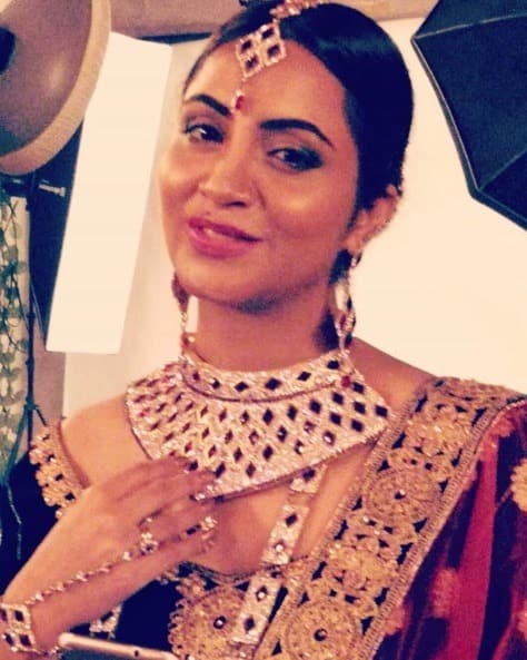 Doesn’t she look pretty by shedding her bad girl? PIC/arshikofficial Instagram