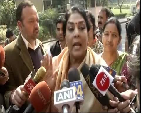 Congress MP Renuka Chowdhury to move privilege motion against PM Modi in Rajya Sabha Congress MP Renuka Chowdhury to move privilege motion against PM Modi in Rajya Sabha