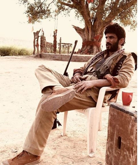 He is currently busy with his upcoming movie ‘Son Chiriya’ which is apparently a bandit film from the looks of it. Image: Instagram @sushantsinghrajput
